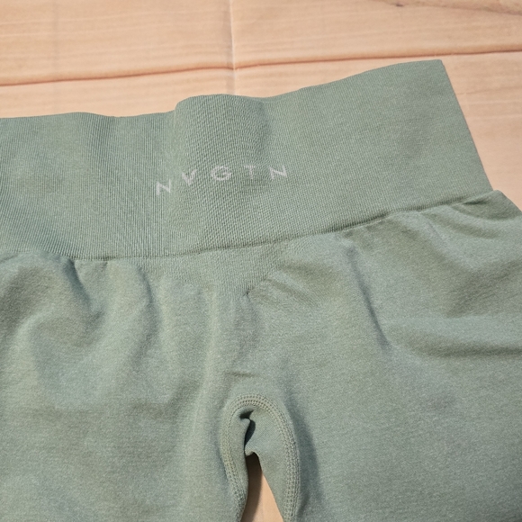 NVGTN sage green shorts - Picture 5 of 7